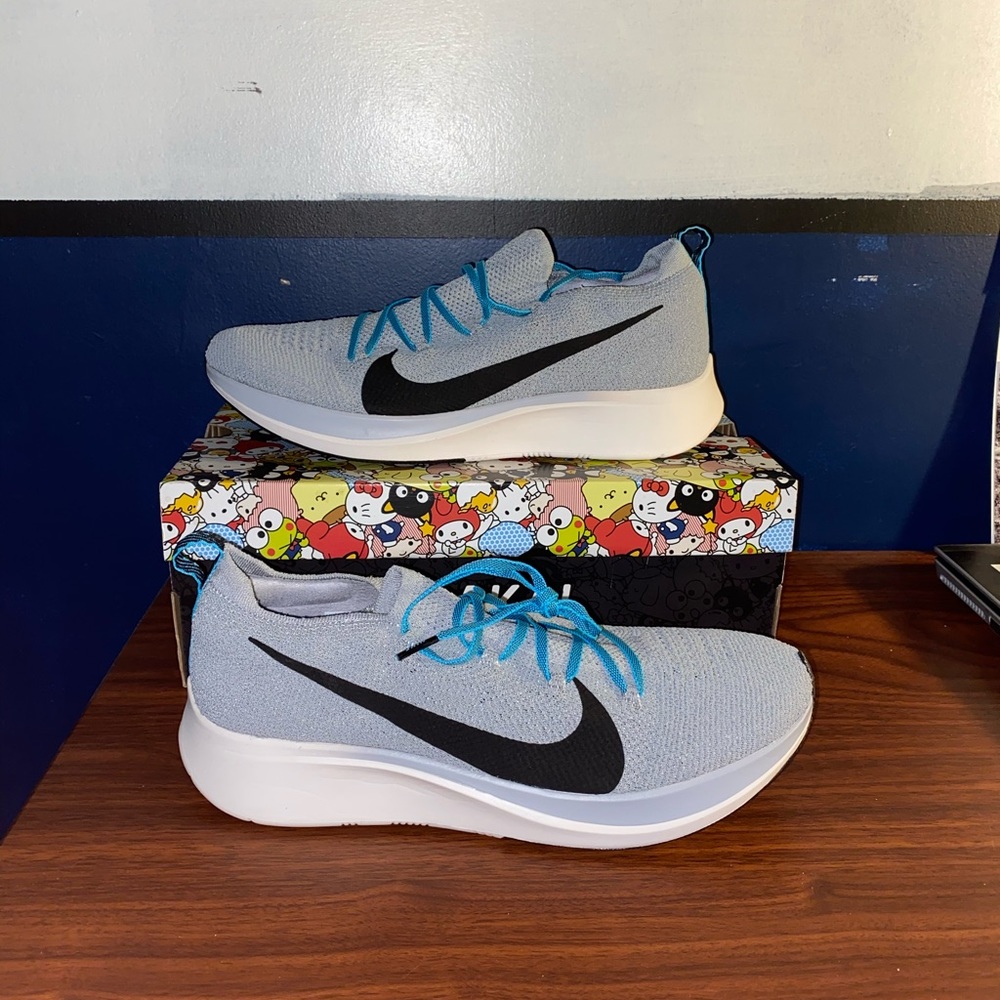Nike Zoom Fly Flyknit Wolf Grey Size 11 No Box